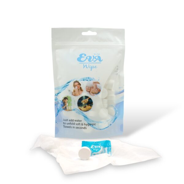 EVA Wipe Refill ผ้าอัดเม็ด 50 ชิ้น